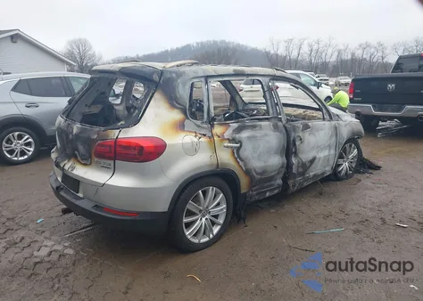 2012 Volkswagen Tiguan Se from USA, damaged, VIN WVGBV7AX7CW586353